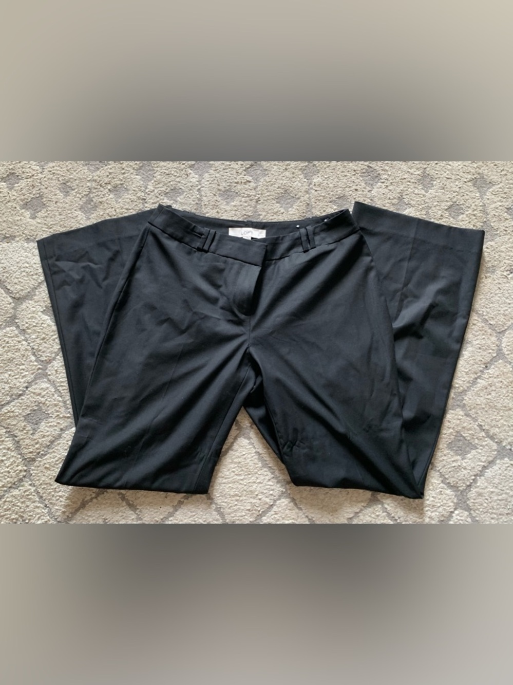 LOFT Black Women's Tailored Dress Pants